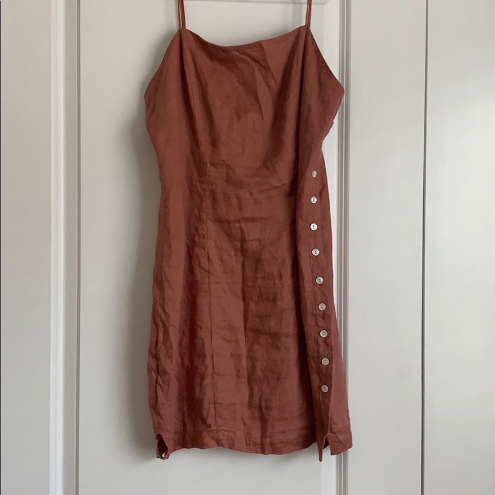 Capulet Mini Linen Dress